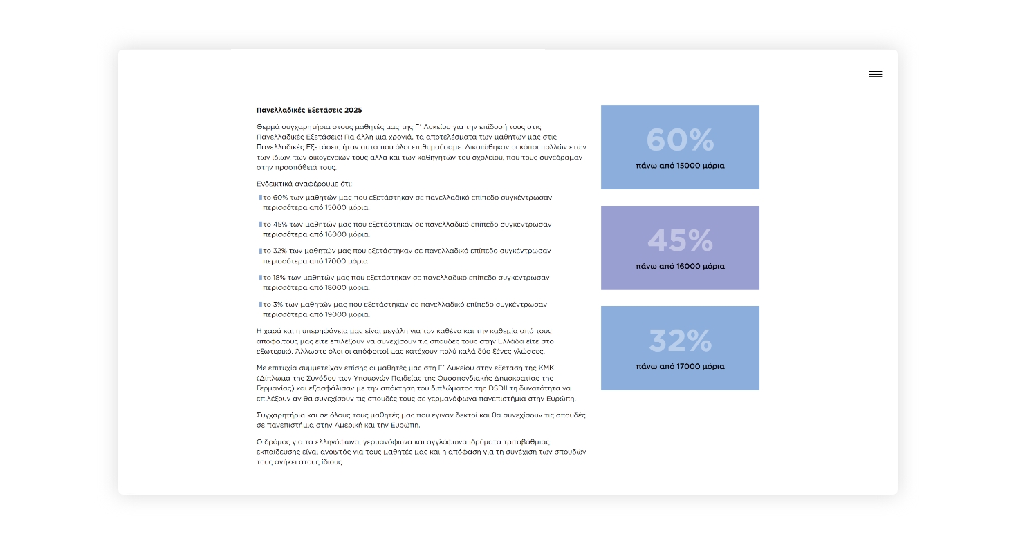 Page contents WEB DESIGN AND DEVELOPMENT