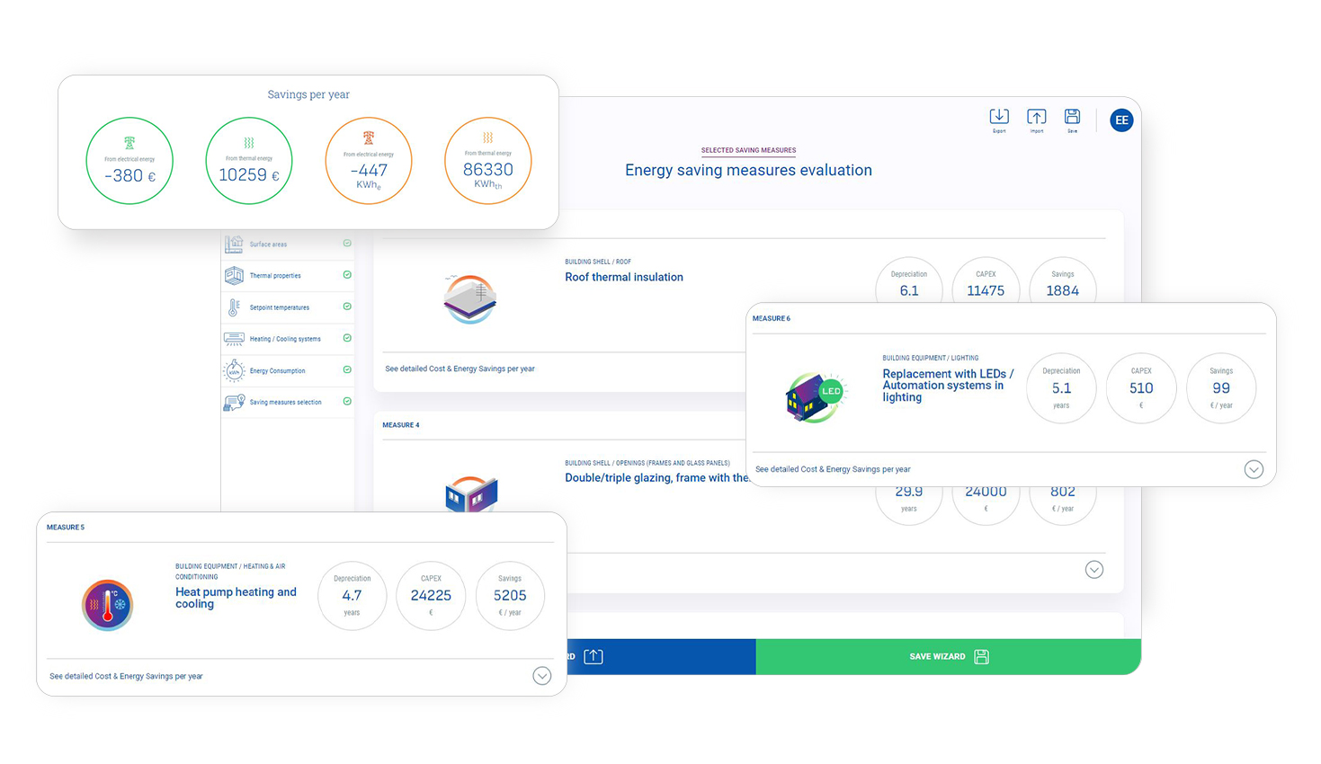 SOFTWARE RAE - Energy Efficiency Calculator