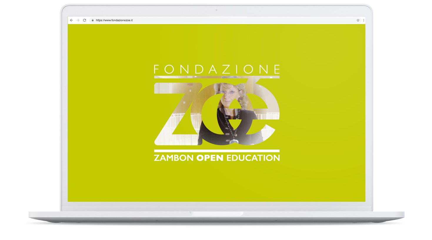 Ένα intro με animated εφέ για το ίδρυμα Fondazione ZOE ΣΧΕΔΙΑΣΜΟΣ ΚΑΙ ΑΝΑΠΤΥΞΗ ΙΣΤΟΣΕΛΙΔΑΣ