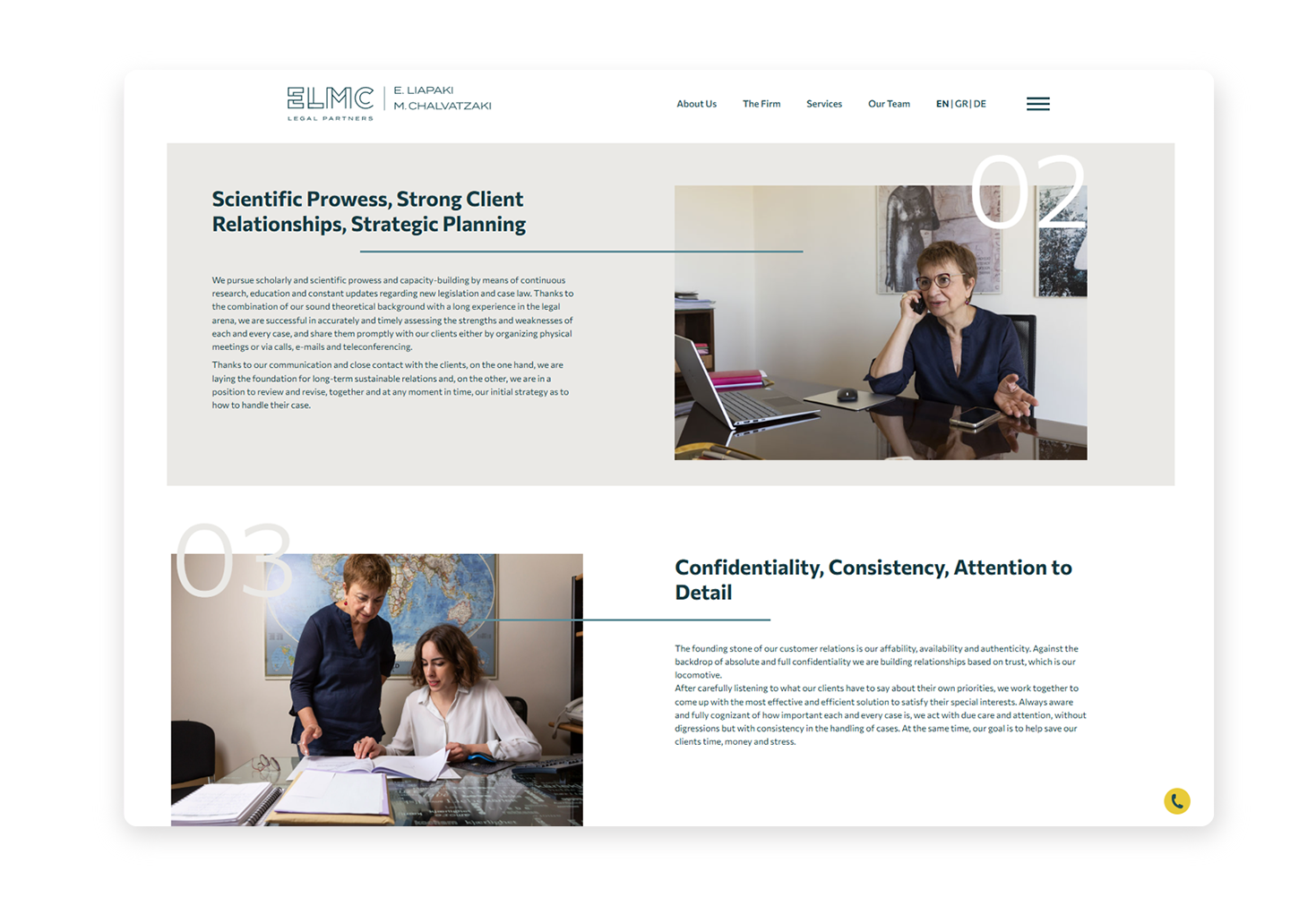 The Firm WEB DESIGN AND DEVELOPMENT