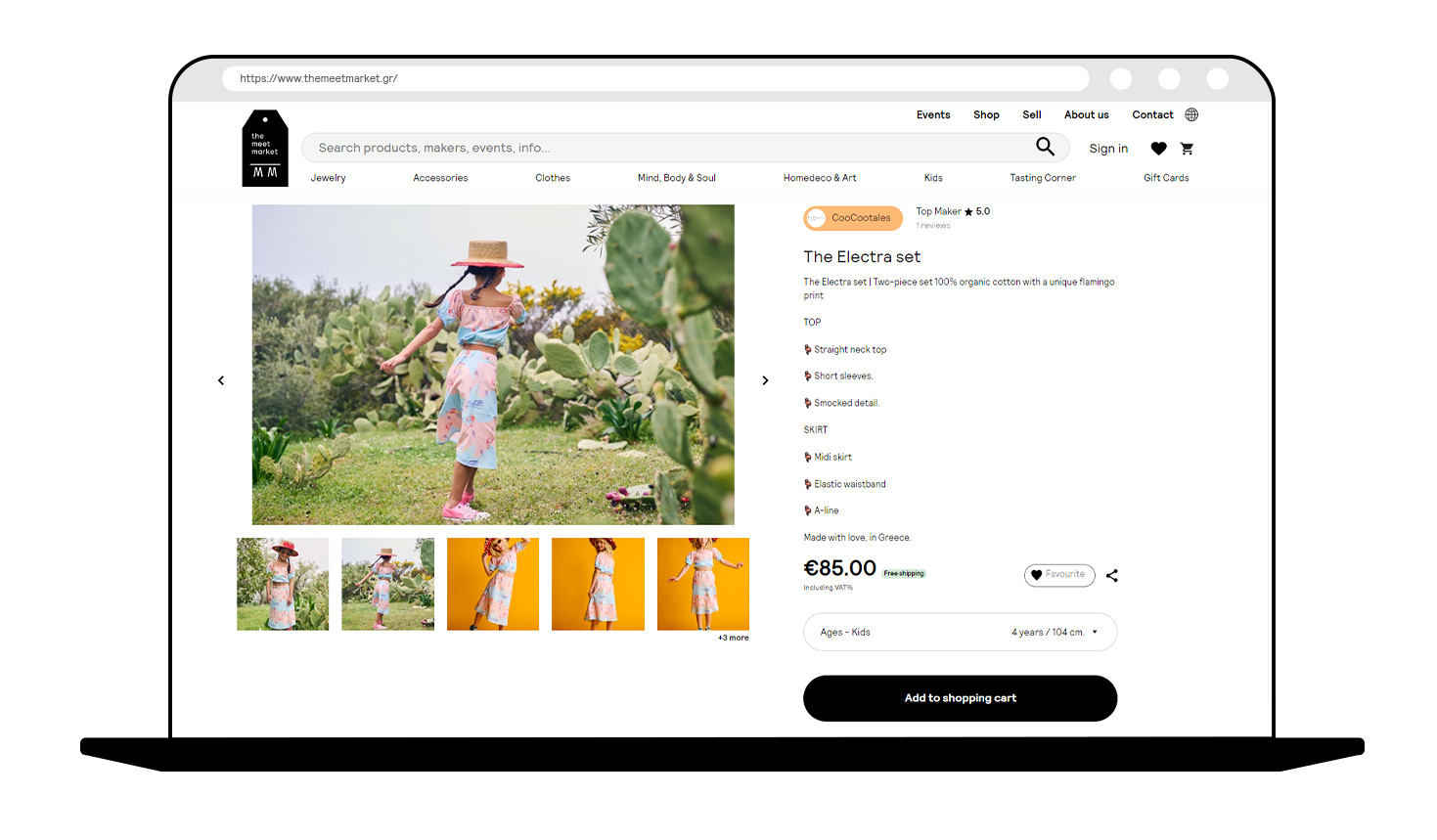 E-COMMERCE DESIGN AND DEVELOPMENT The Meet Market online marketplace