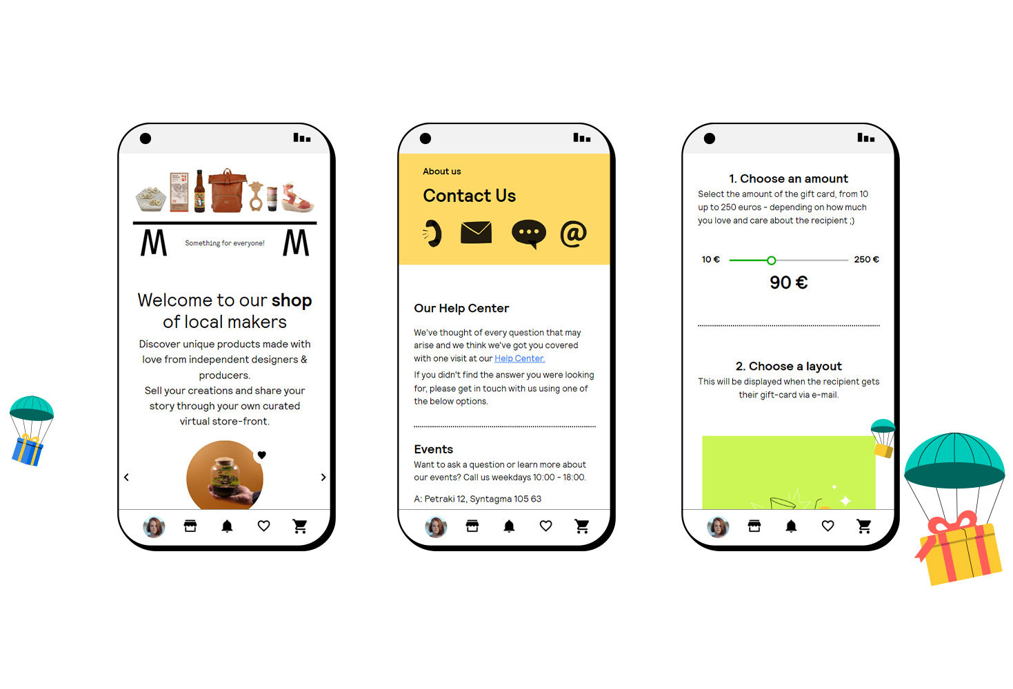 E-COMMERCE DESIGN AND DEVELOPMENT The Meet Market online marketplace