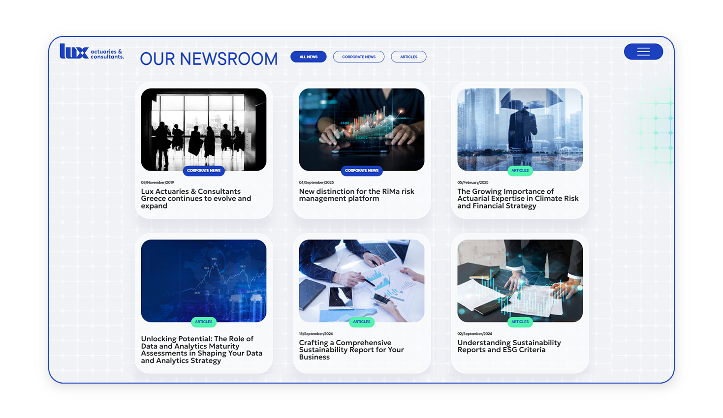 News Page WEB DEVELOPMENT AND DESIGN
