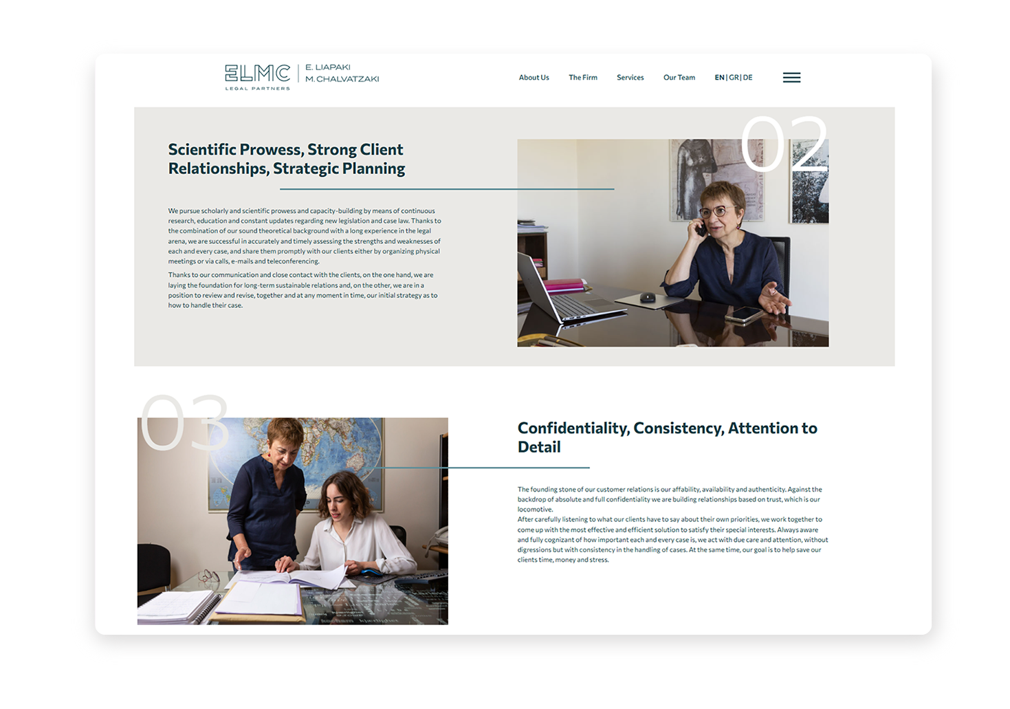 The Firm WEB DESIGN AND DEVELOPMENT