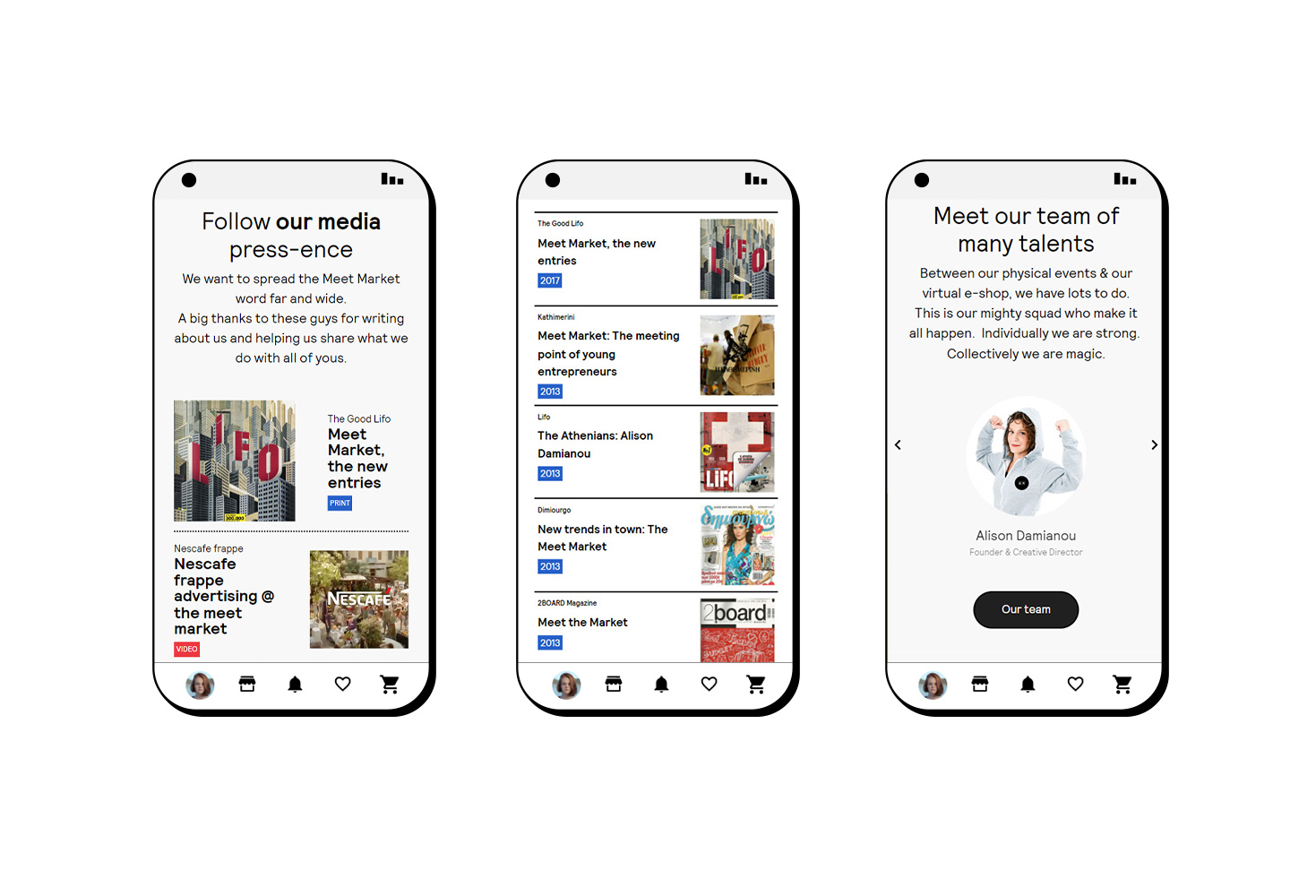 E-COMMERCE DESIGN AND DEVELOPMENT The Meet Market online marketplace