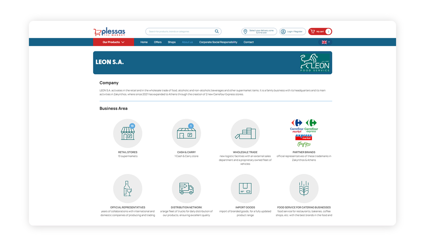 Various depictions of the website WEB DESIGN AND DEVELOPMENT