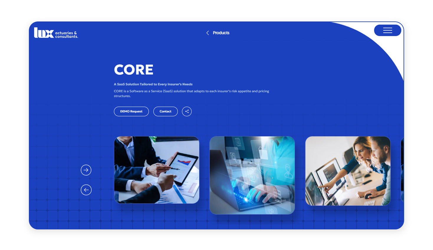 Project with filters WEB DEVELOPMENT AND DESIGN