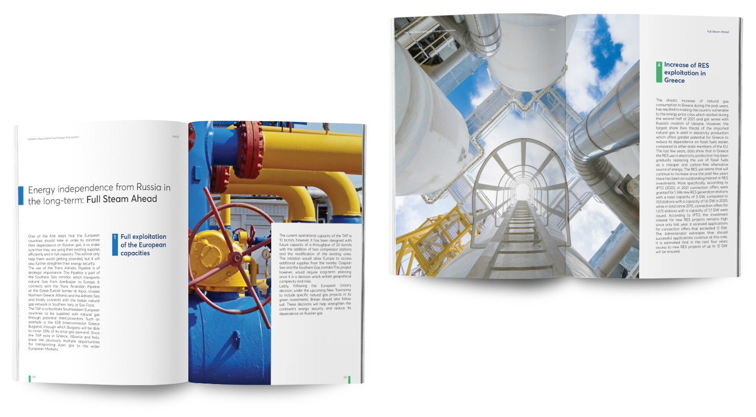 Inner pages of the tribute GRAPHIC DESIGN
