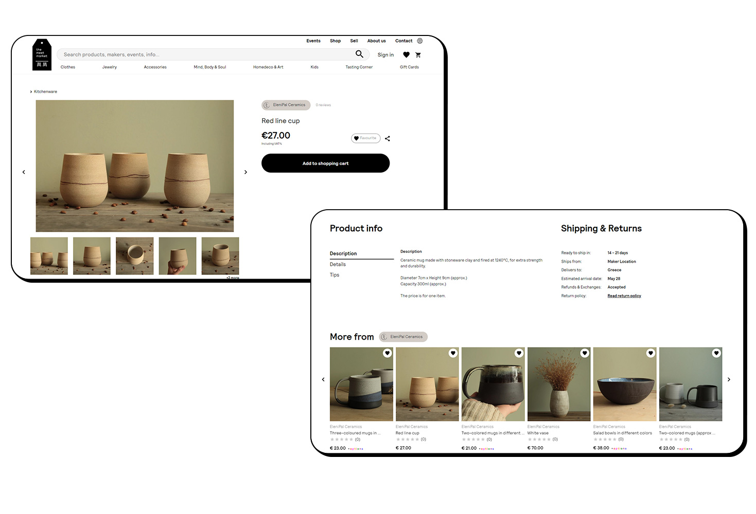 Product page E-COMMERCE DESIGN AND DEVELOPMENT