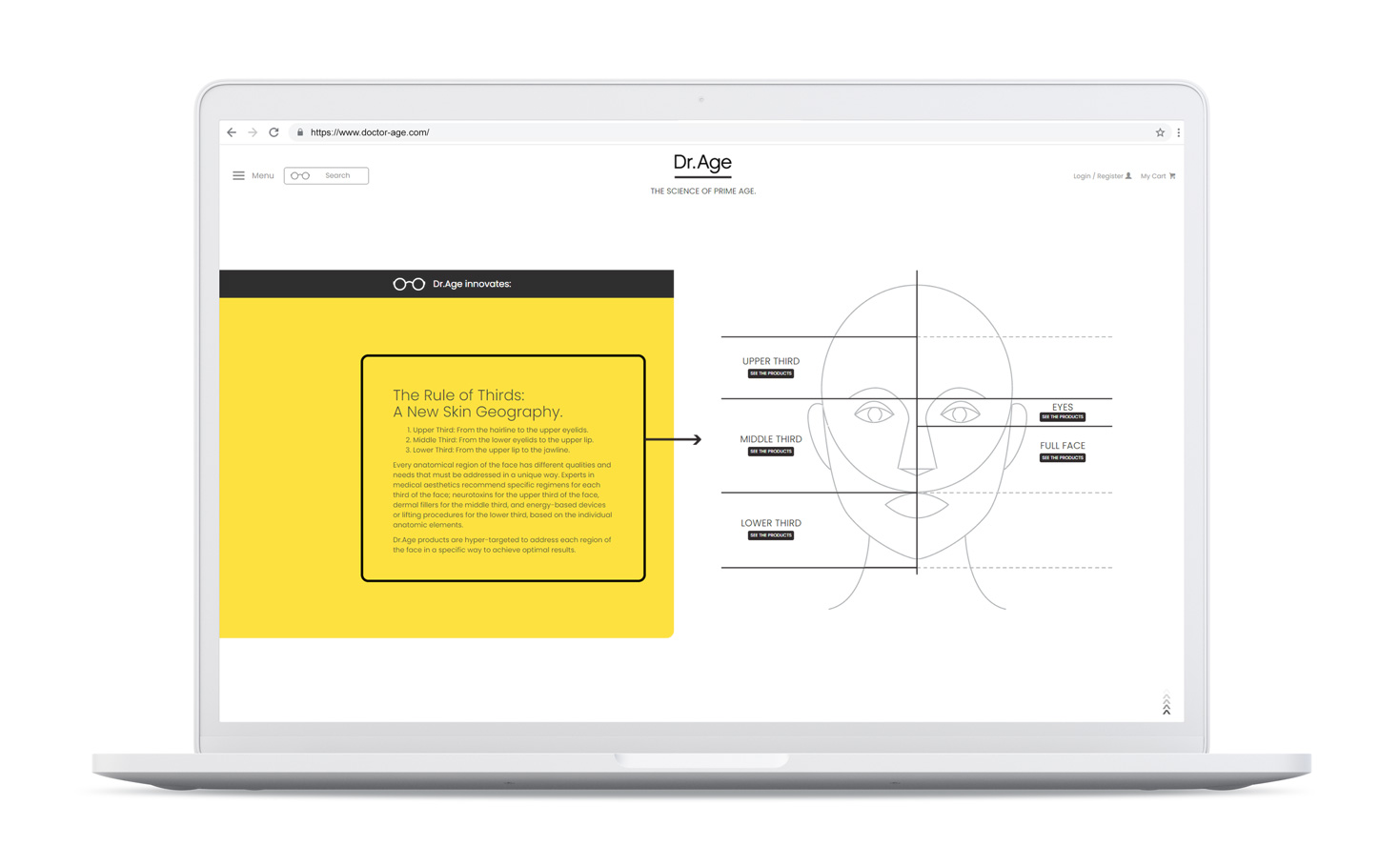 Homepage - The Rule of Thirds COSMETICS