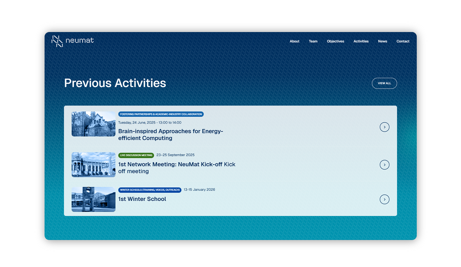Various depictions of the homepage WEB DESIGN AND DEVELOPMENT