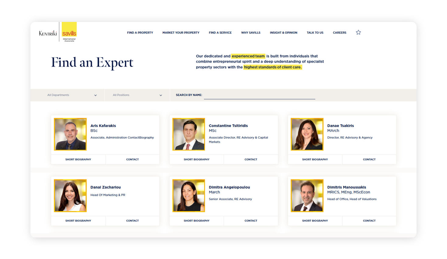 Find an Expert WEB DESIGN AND DEVELOPMENT