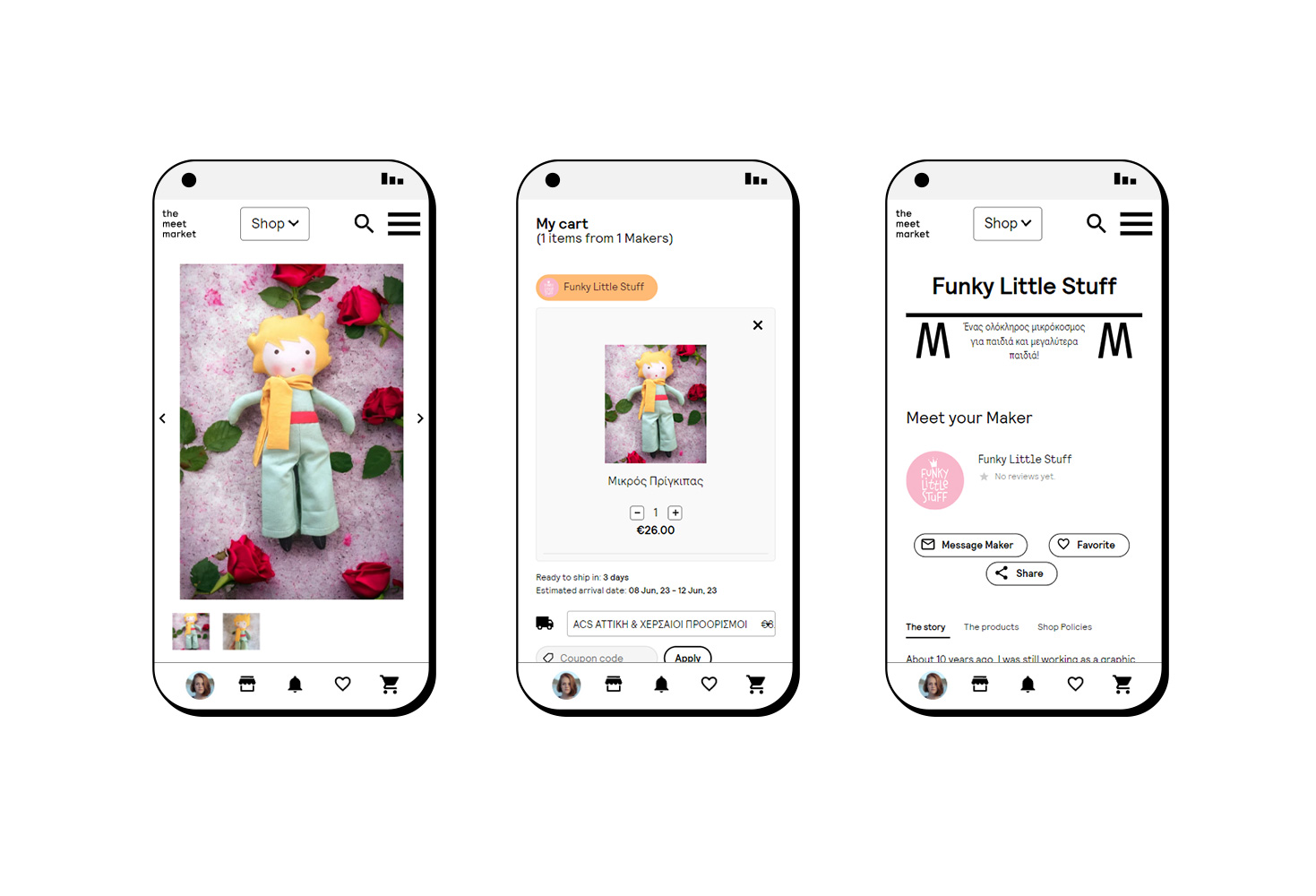 E-COMMERCE DESIGN AND DEVELOPMENT The Meet Market online marketplace