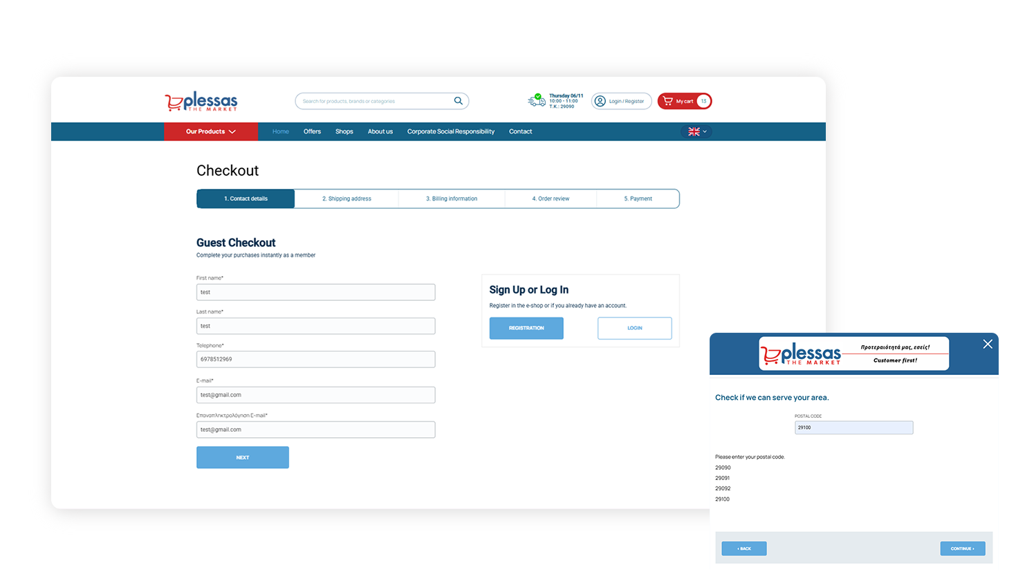 Checkout WEB DESIGN AND DEVELOPMENT