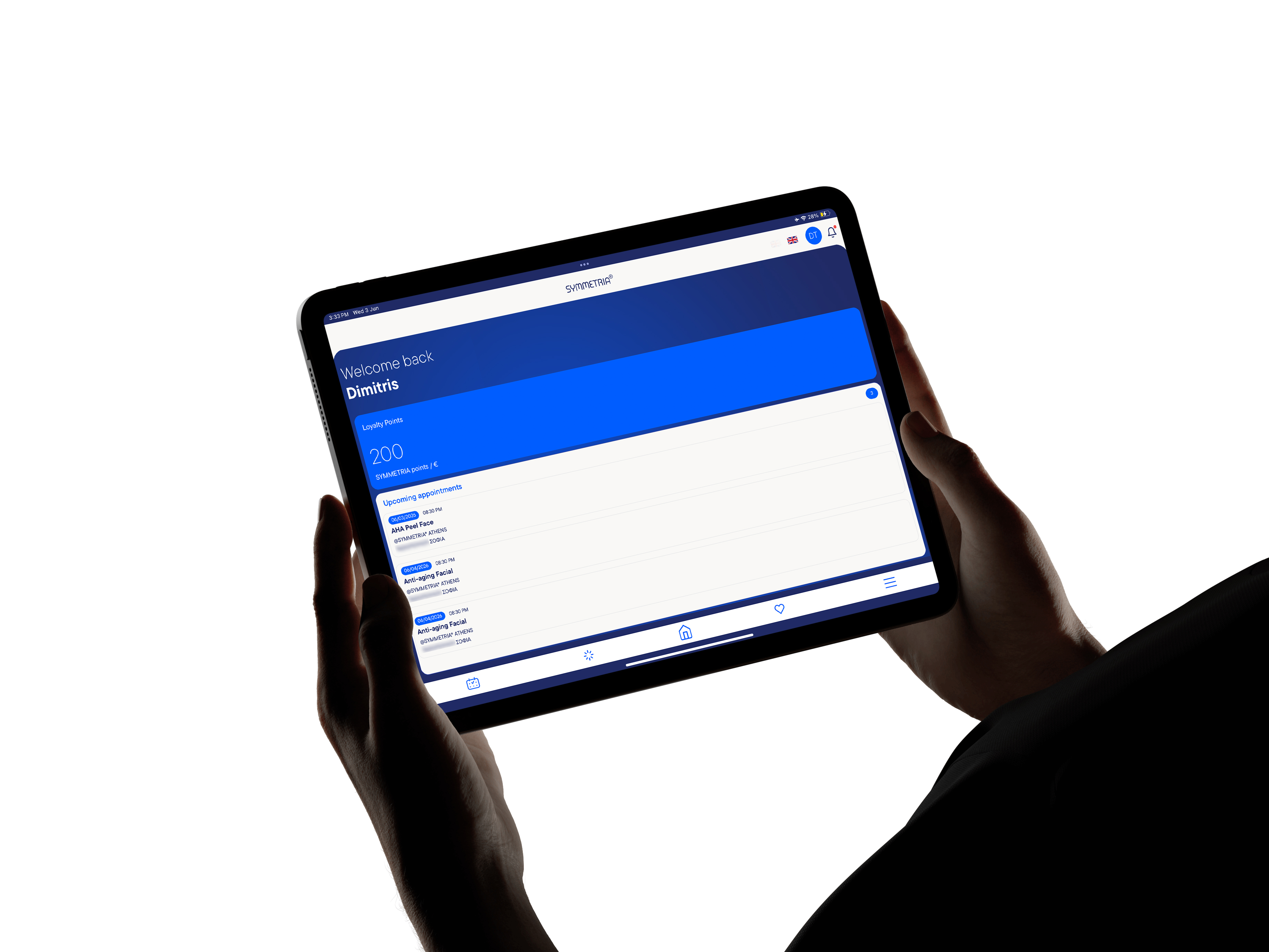 The full website menu MOBILE APPLICATION DESIGN AND DEVELOPMENT