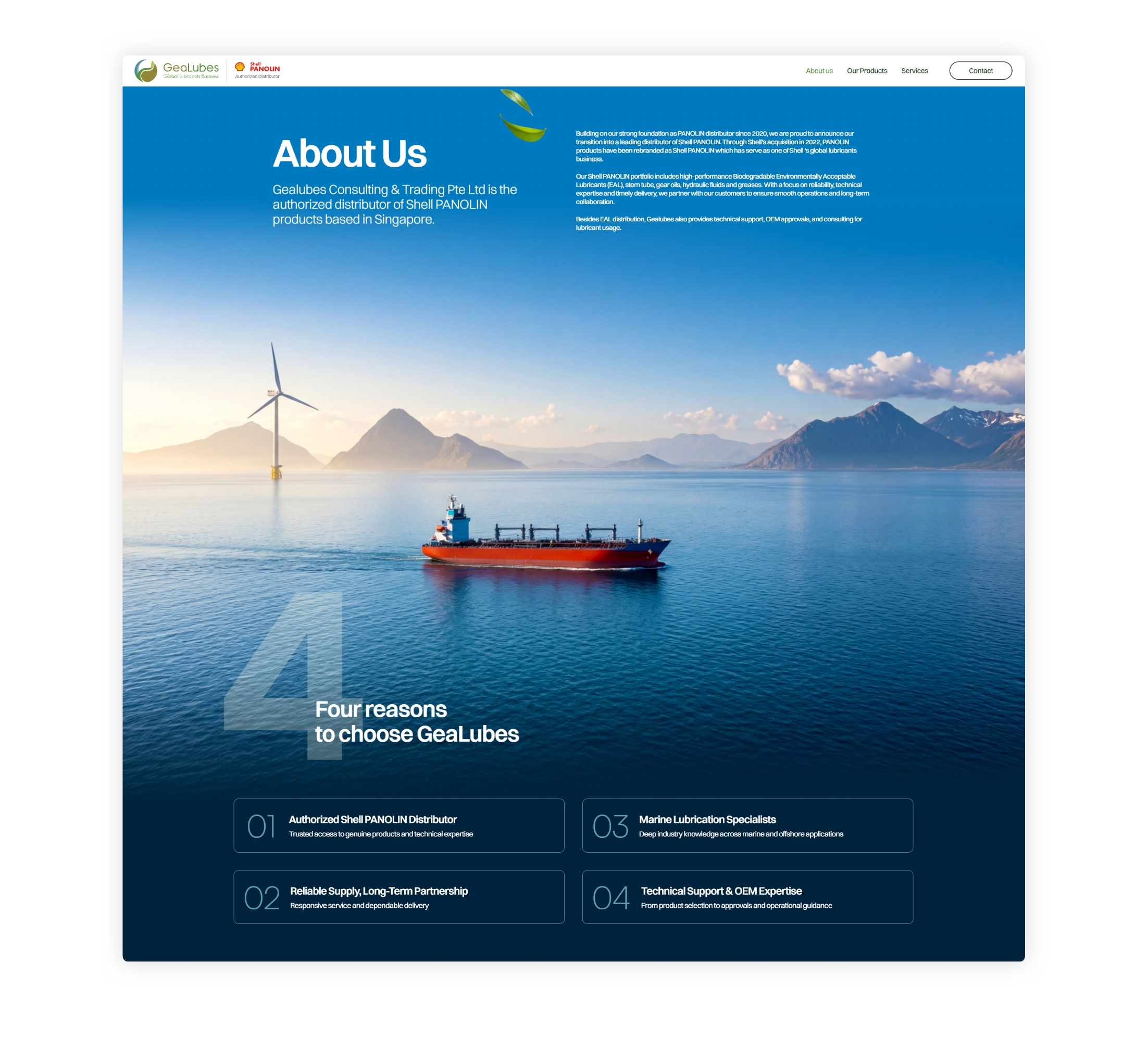 Group Overview page WEB DESIGN AND DEVELOPMENT