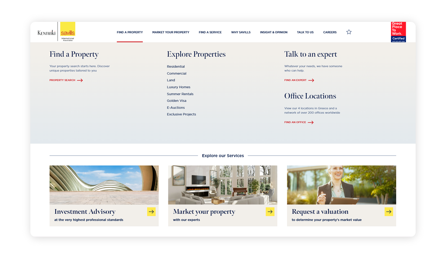 Menu WEB DESIGN AND DEVELOPMENT